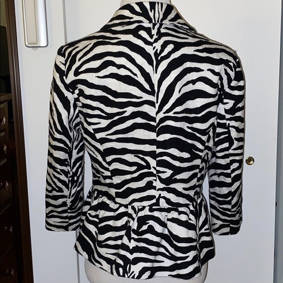 INC Zebra Print Blazer - Picture 2 of 3